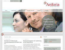 Tablet Screenshot of aeiforia.de